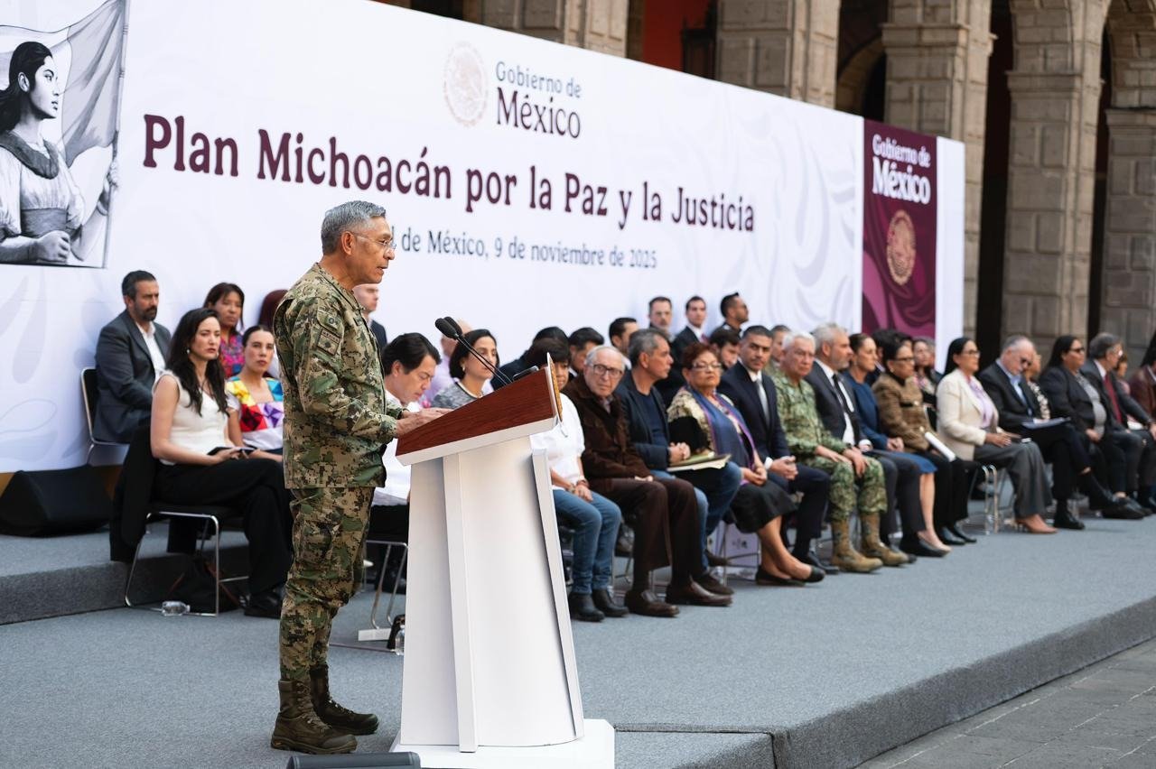 Presenta gobierno federal Plan Michoacán por la Paz y la Justicia