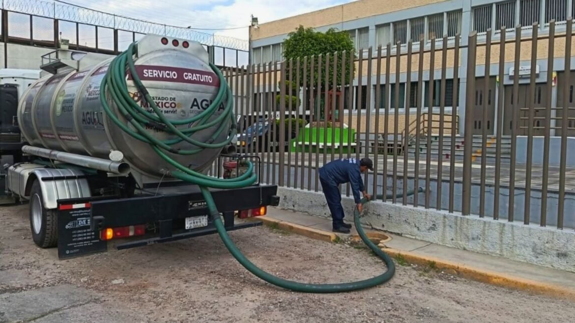 Garantiza Gobierno del EdoMéx suministro de agua en hospitales y penales