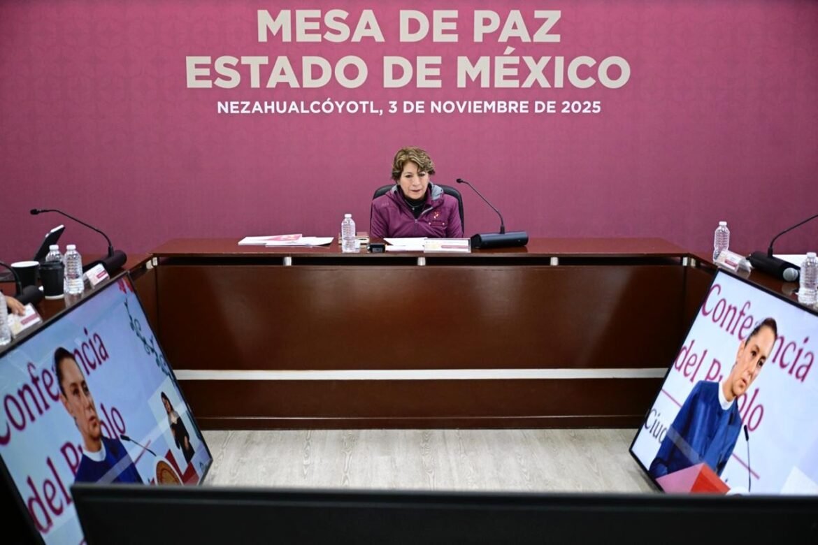 "Estamos con usted, presidenta Sheinbaum": Gobernadora Delfina Gómez