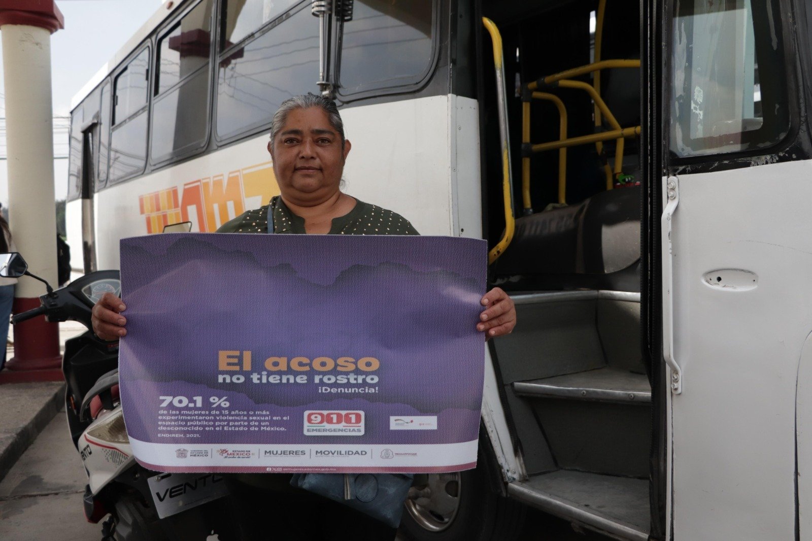 Gobierno de Delfina Gómez avanza en la erradicación del acoso sexual