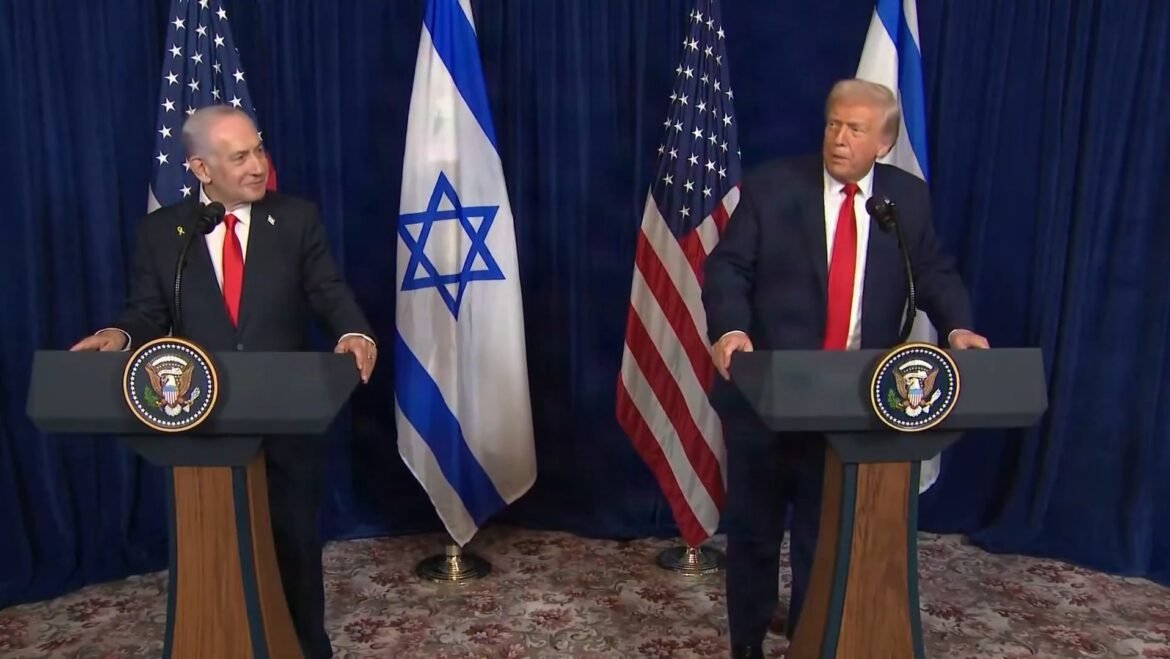 Se reúnen Donald Trump y Benjamín Netanyahu en Florida