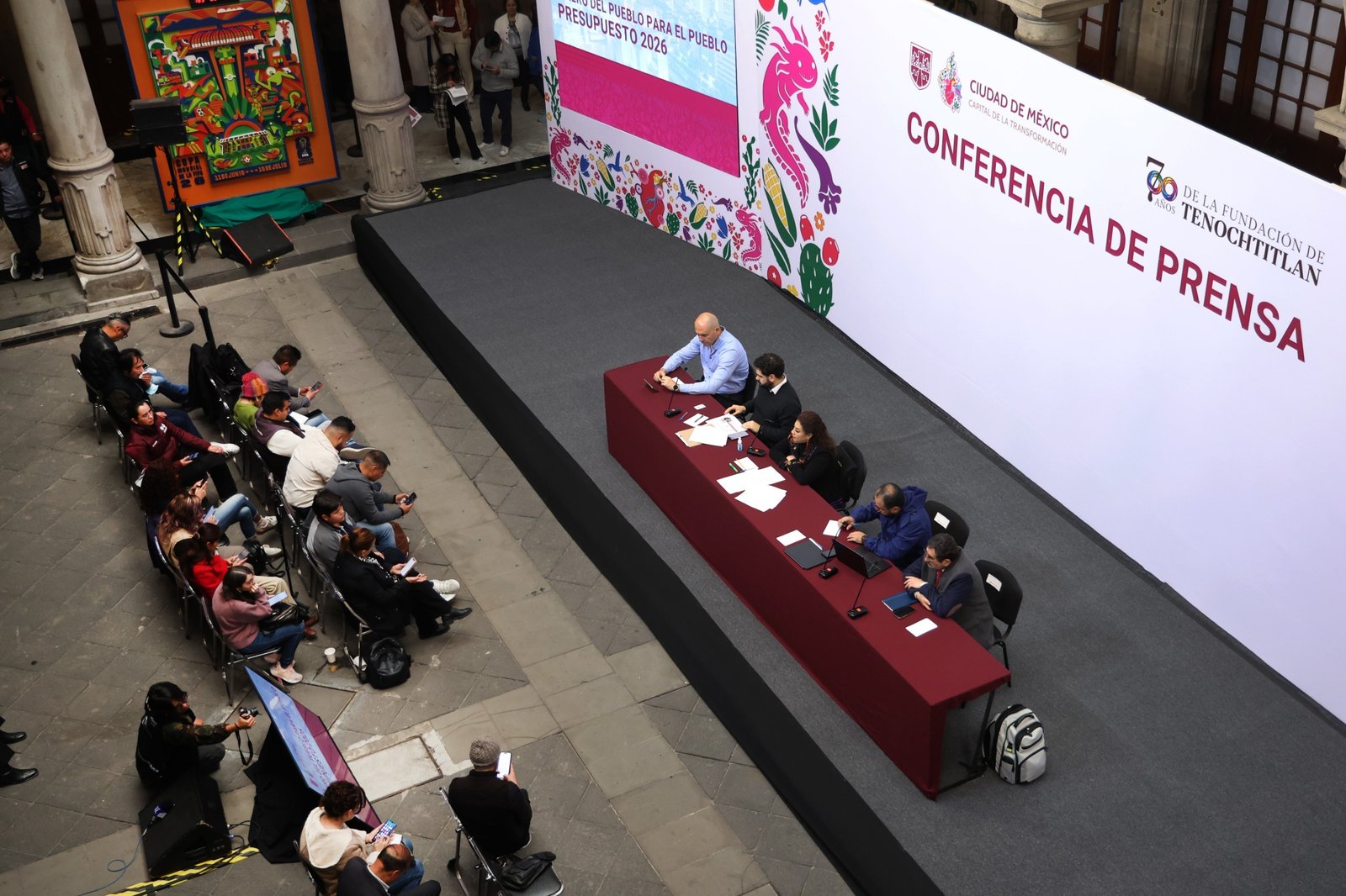 Destaca Clara Brugada presupuesto austero y social de 314 mil mdp en 2026