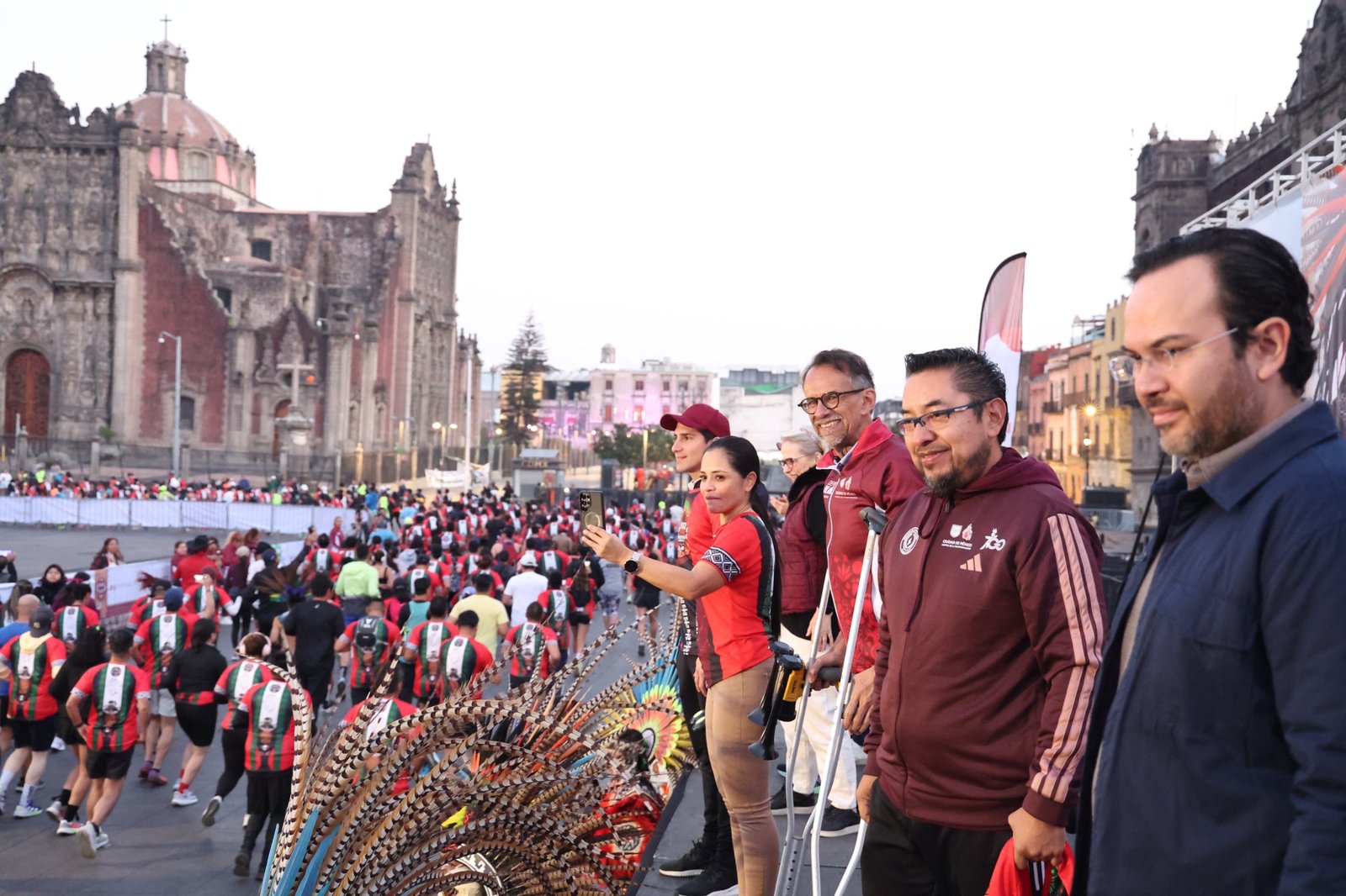 Carrera México Imparable en el Centro Histórico