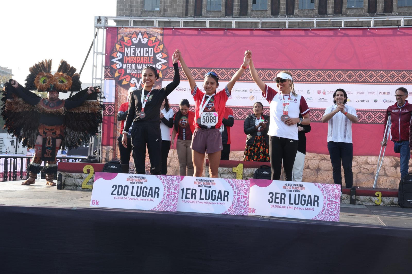 Carrera México Imparable en el Centro Histórico