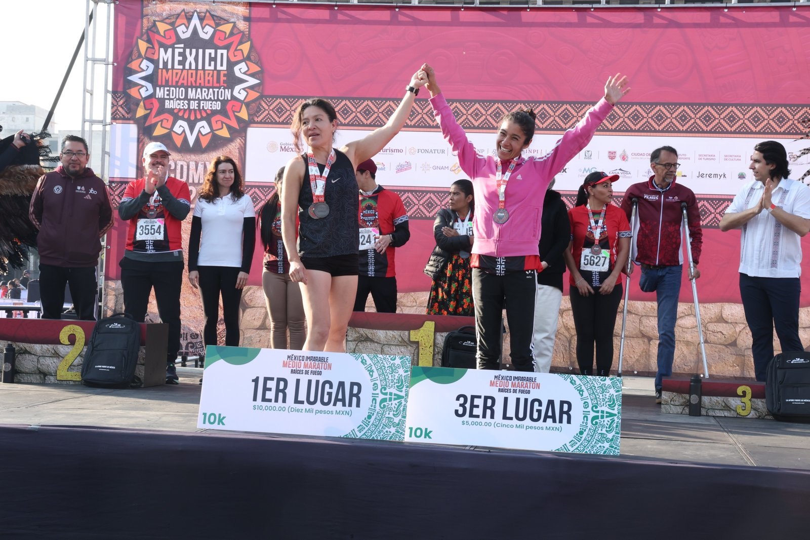 Carrera México Imparable en el Centro Histórico