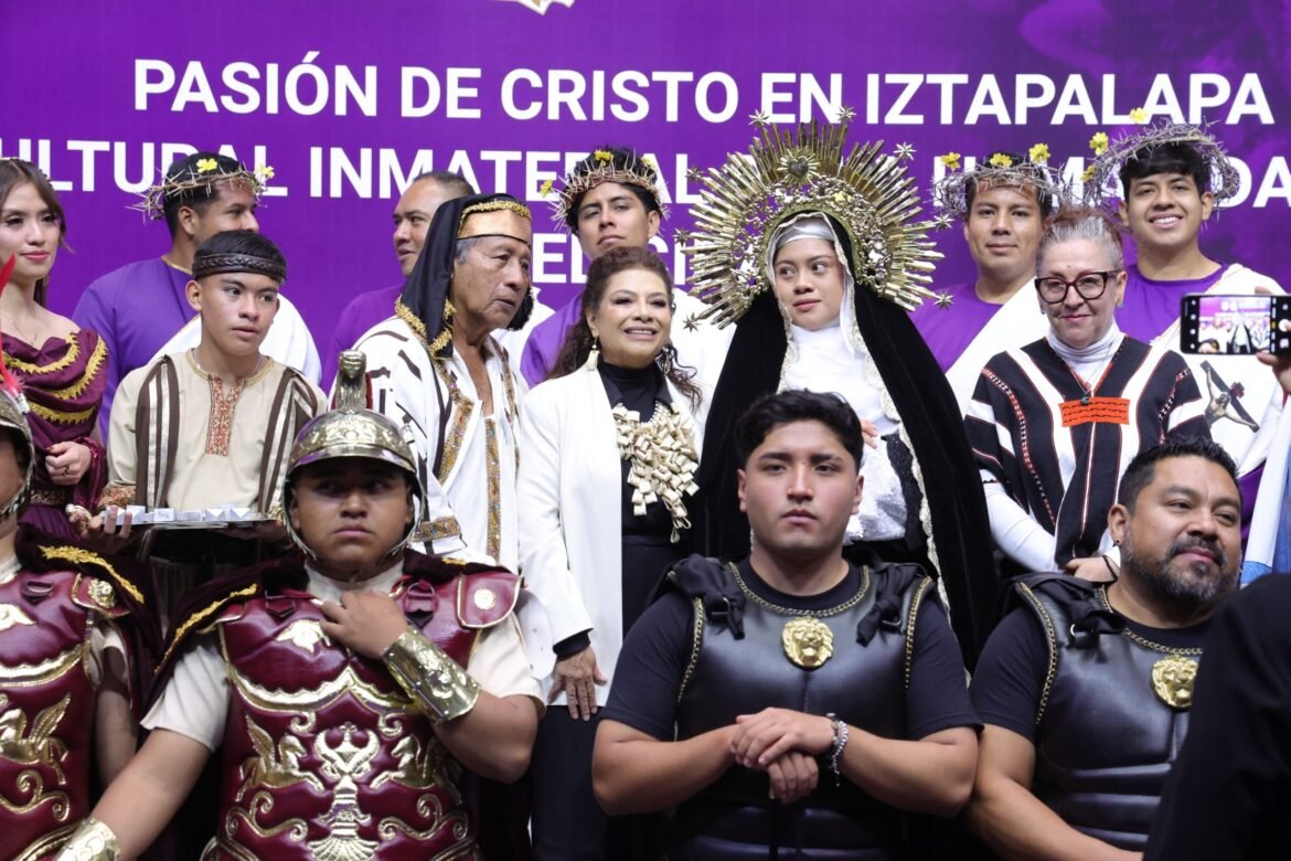 Celebra Brugada reconocimiento de la Pasión de Cristo en Iztapalapa