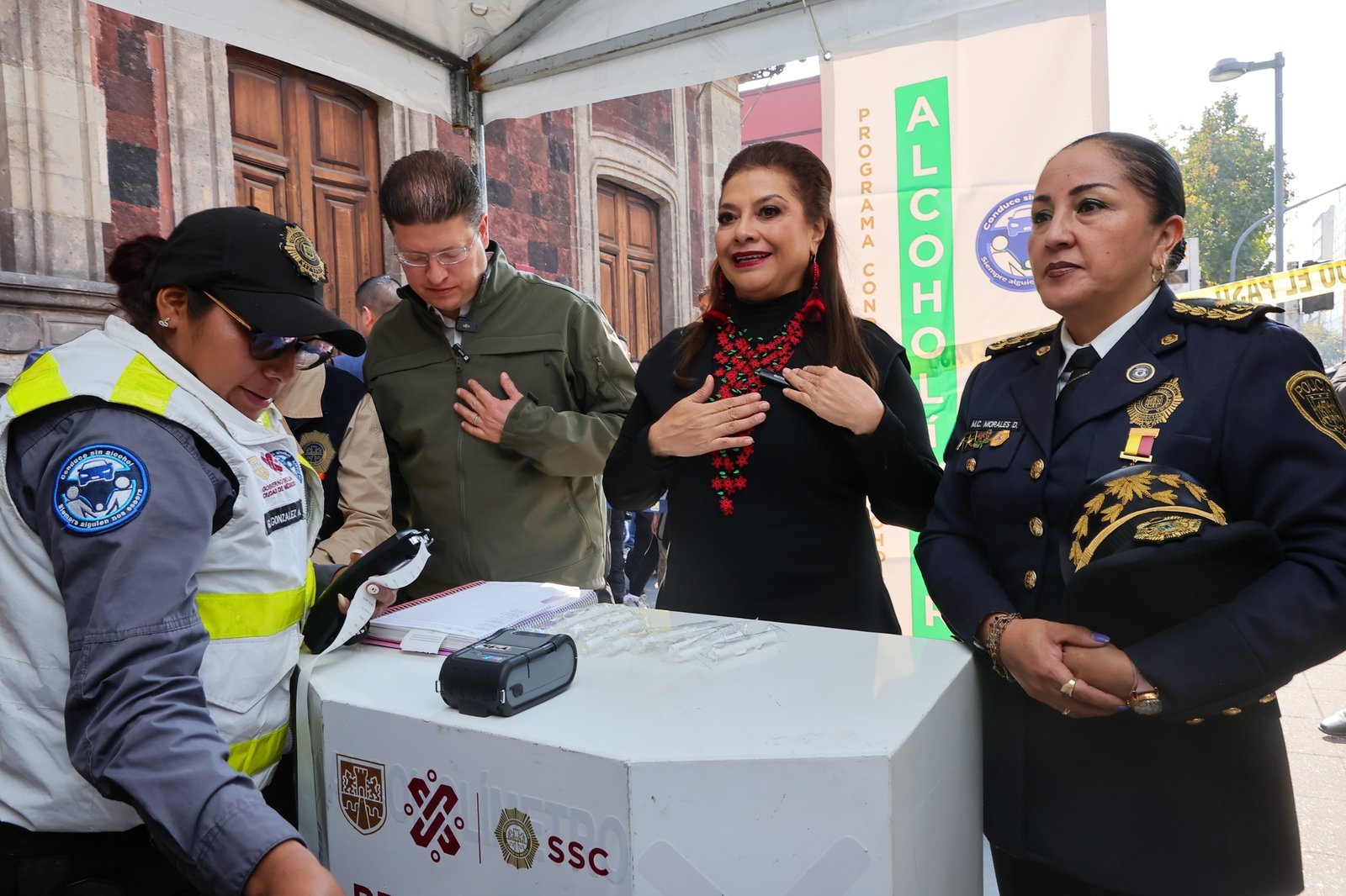 Dan banderazo a programa Conduce Sin Alcohol para estas fiestas decembrinas