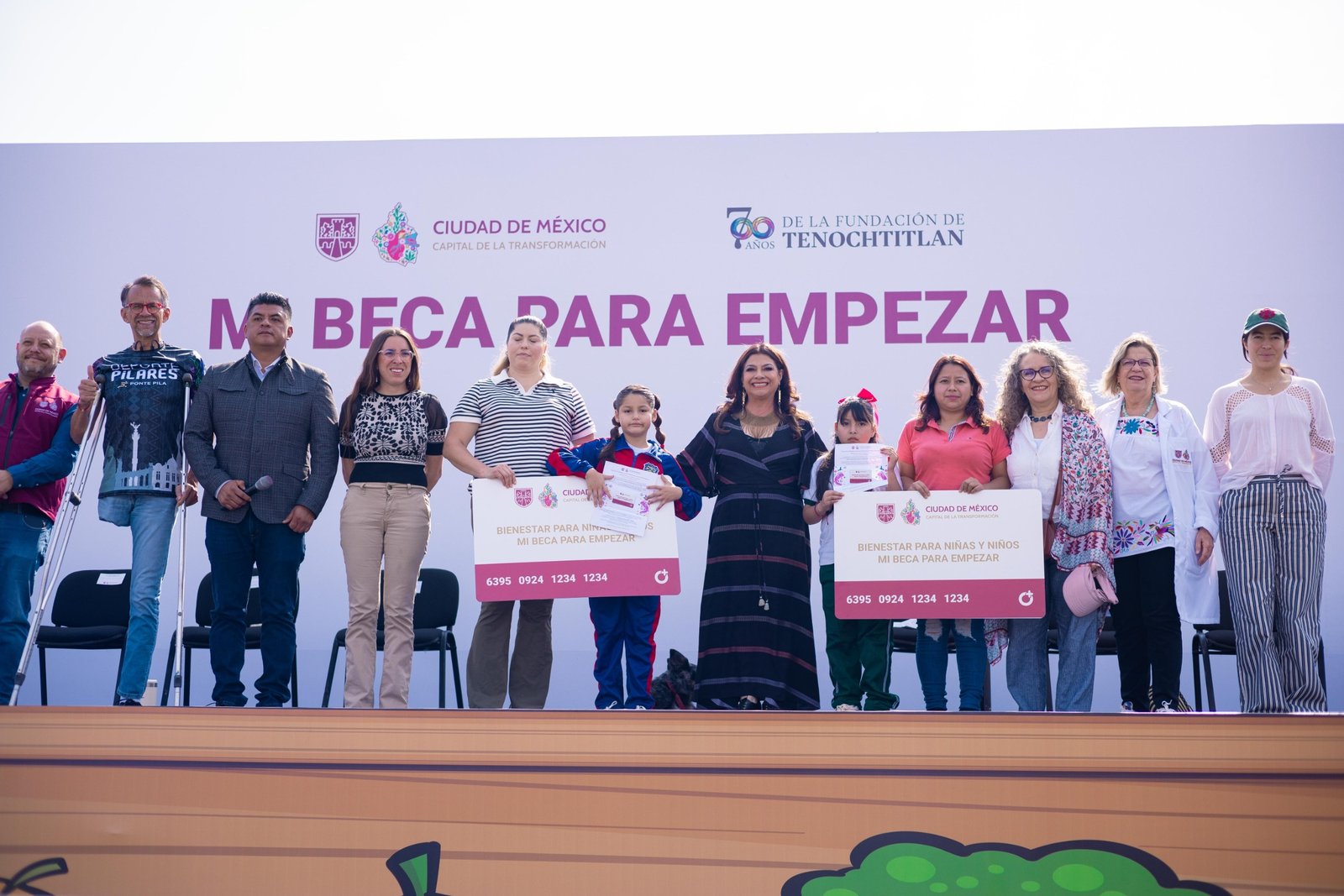 Mi Beca para Empezar garantiza educación y alimentación a niñas y niños de la CDMX: Brugada