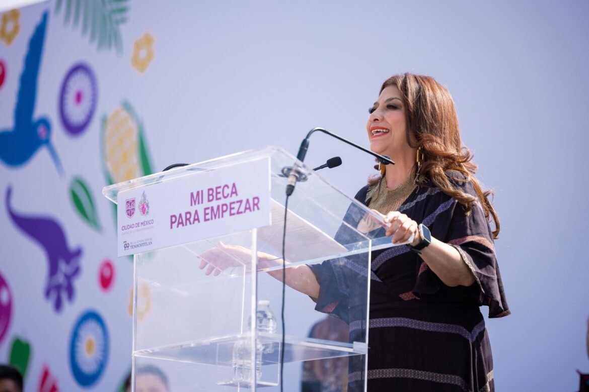 Mi Beca para Empezar garantiza educación y alimentación a niñas y niños de la CDMX: Brugada