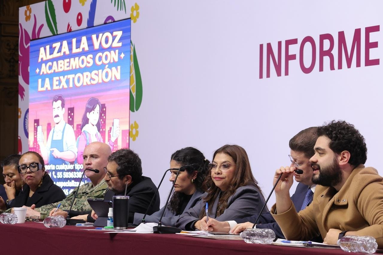 Informa Brugada reducción de 58 por ciento en los delitos de alto impacto