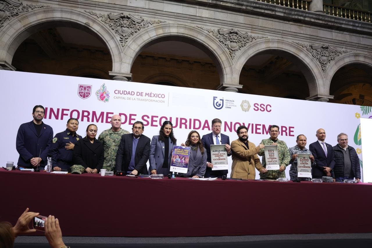 Informa Brugada reducción de 58 por ciento en los delitos de alto impacto