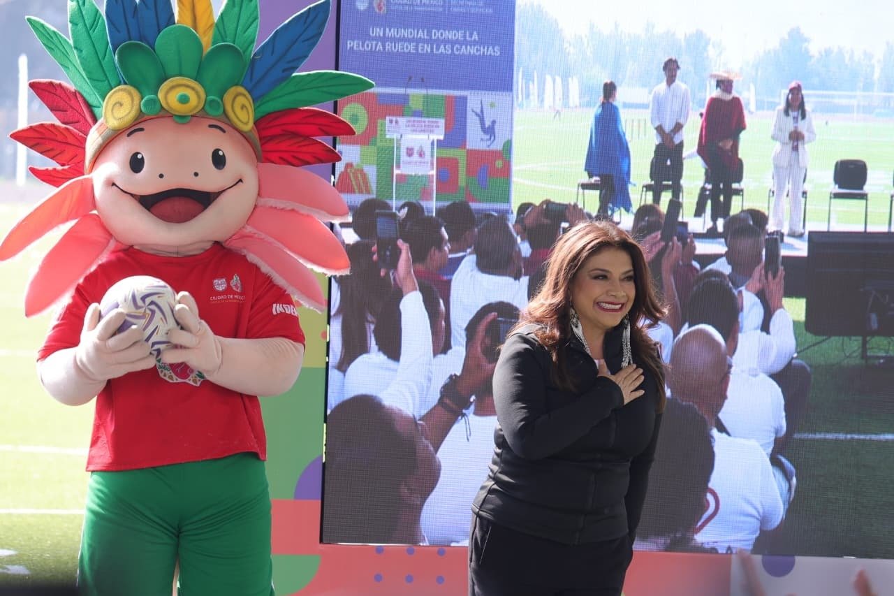 Presenta Brugada proyecto “Un Mundial donde la pelota ruede”