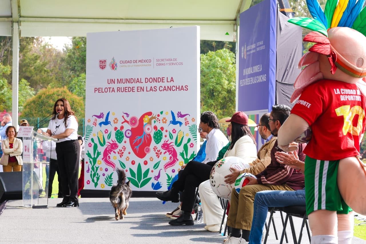 Presenta Brugada proyecto “Un Mundial donde la pelota ruede”