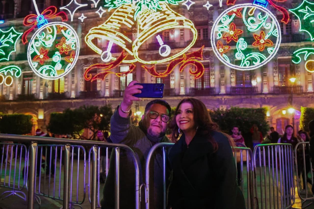 Inaugura Clara Brugada Festival “Luces de Invierno 2025-2026”