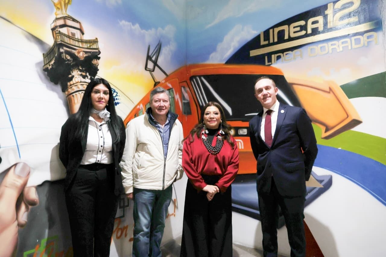 Clara Brugada entrega simuladores de operación para trabajadores de la Línea 1 del Metro