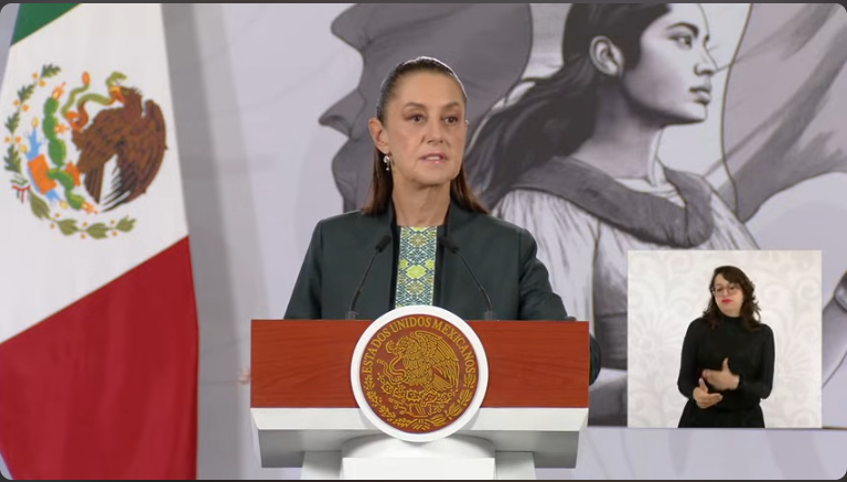 Conferencia de la presidenta Sheinbuam Pardo