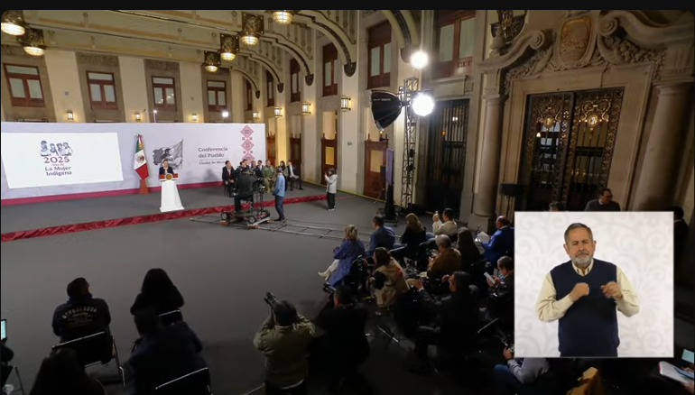 Conferencia de la presidenta Sheinbaum Pardo