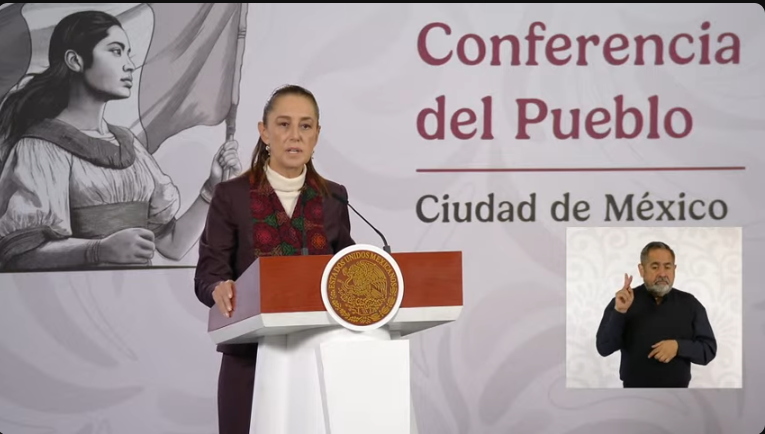 Conferencia de la presidenta Sheinbaum Pardo