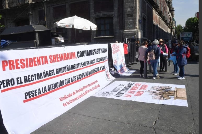 Profesores de Chapingo exigen a Sader intervenir por crisis y señalan que rector sigue en el cargo pese a proceso por abuso sexual