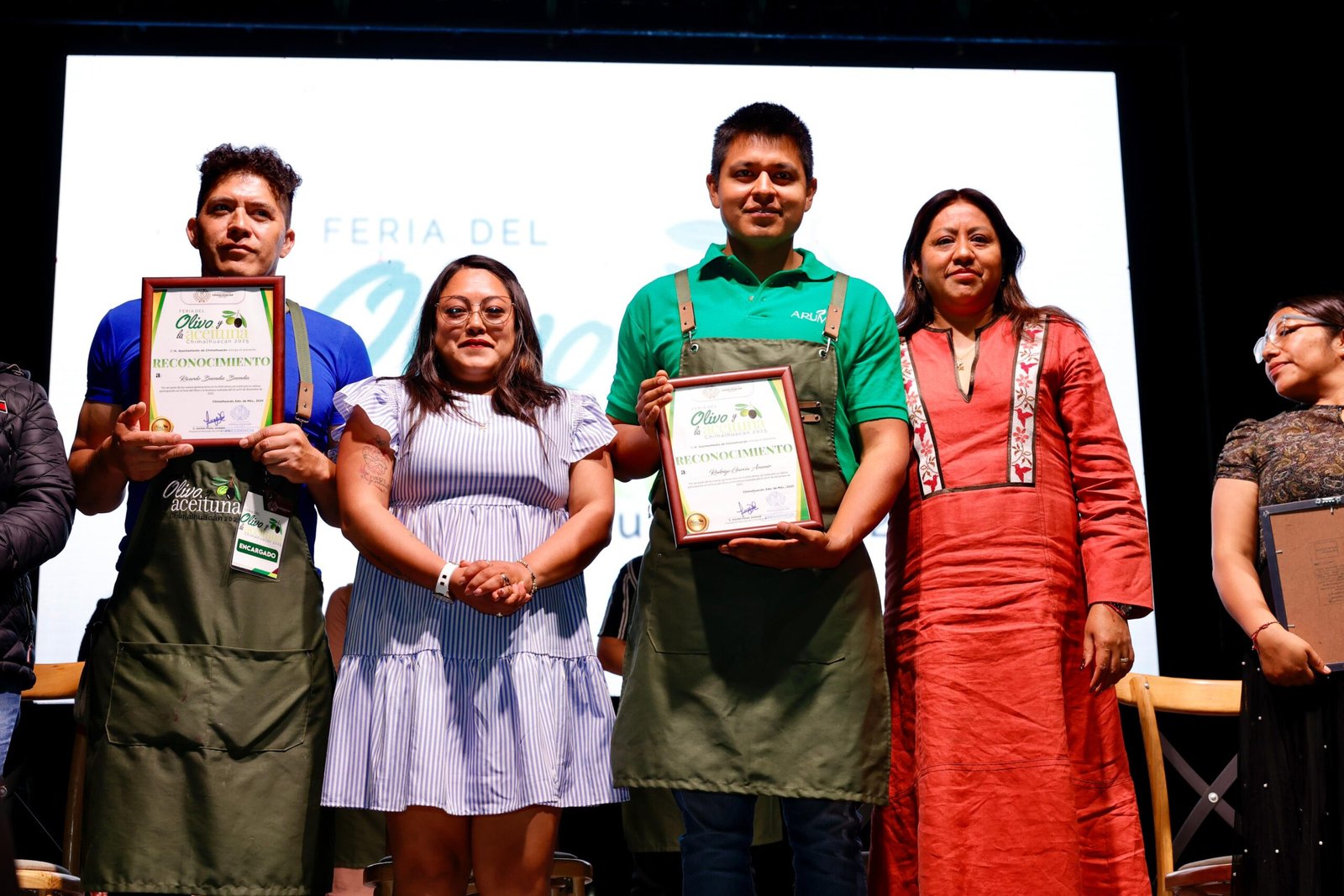 Reconocen tradición heredada del olivo en cierre de la feria 2025