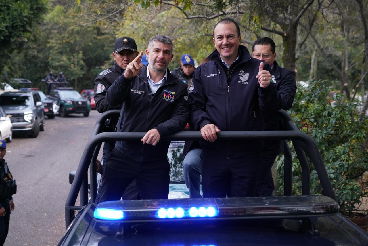 Tabe y Orvañanos arrancan operativo navideño en los límites de MH y Cuajimalpa