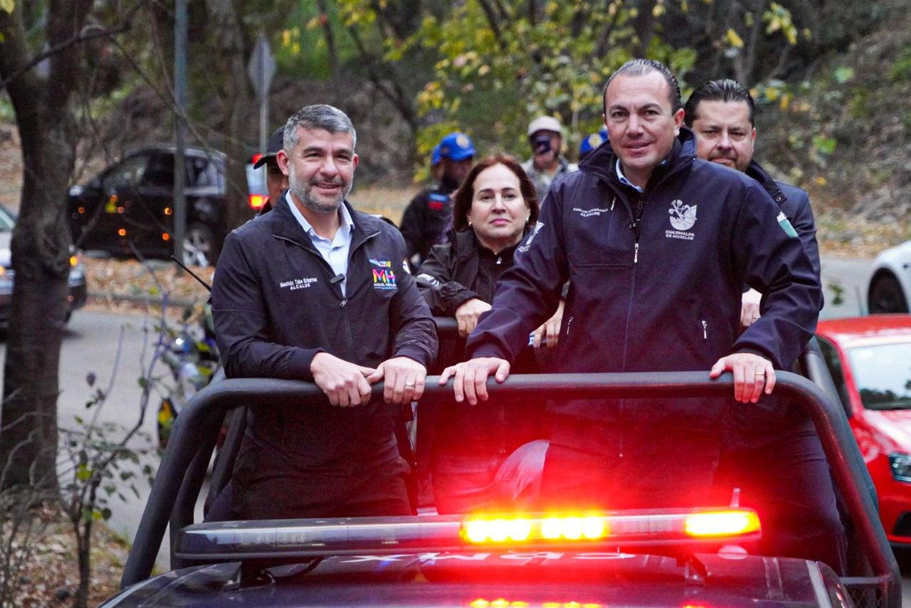 Tabe y Orvañanos arrancan operativo navideño en los límites de MH y Cuajimalpa