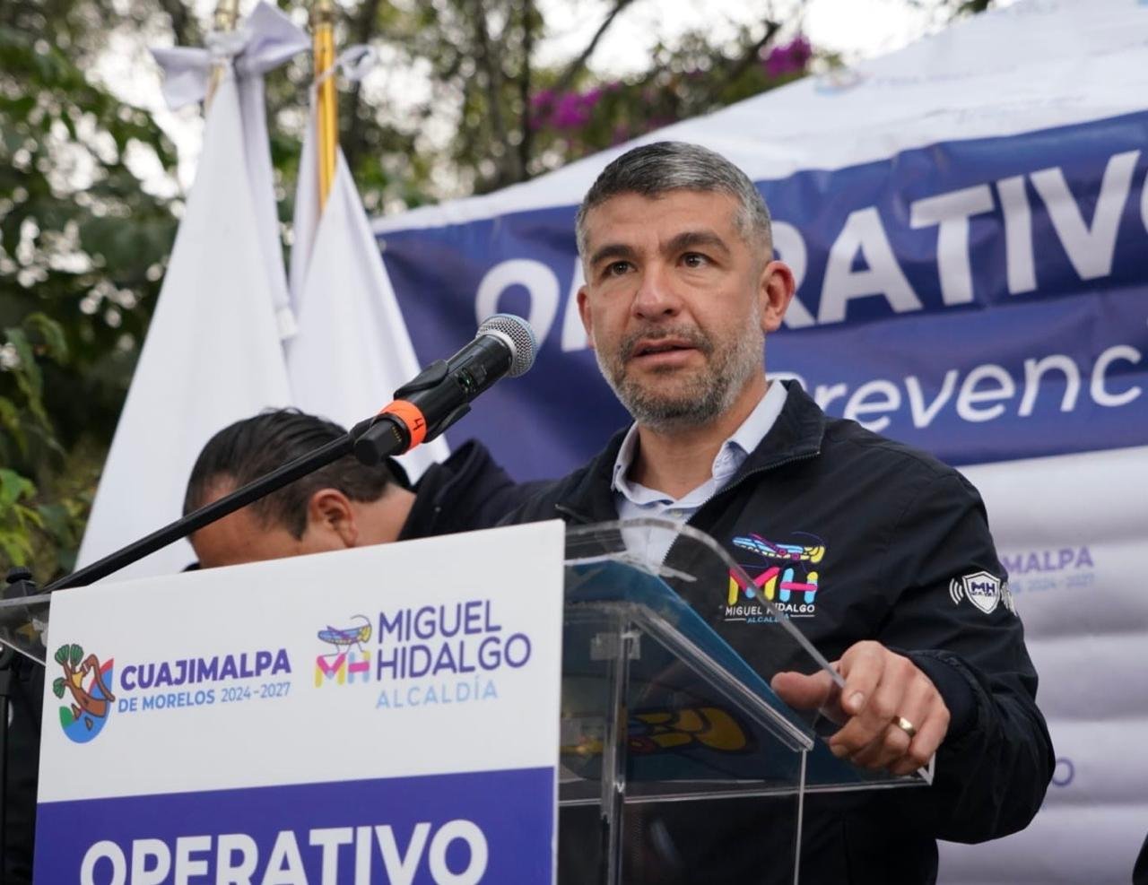 Tabe y Orvañanos arrancan operativo navideño en los límites de MH y Cuajimalpa