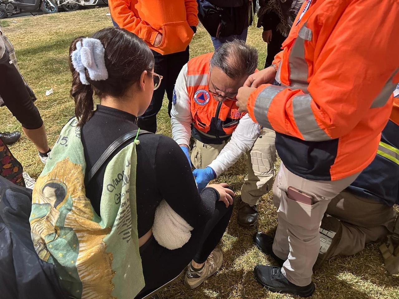 Con operativo "Peregrino 2025", alcaldía Cuauhtémoc atendió a feligreses en su paso por la demarcación