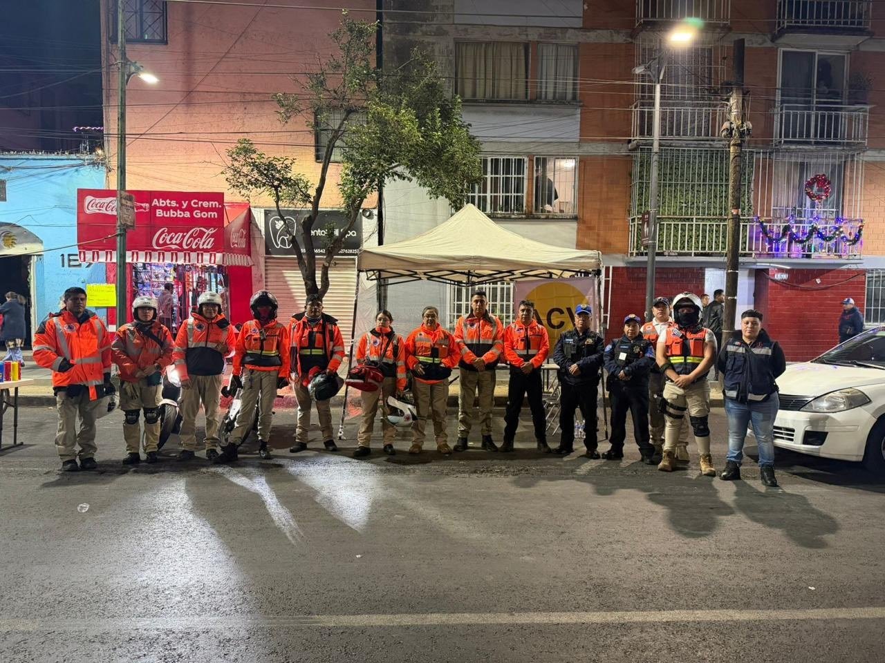 Con operativo "Peregrino 2025", alcaldía Cuauhtémoc atendió a feligreses en su paso por la demarcación