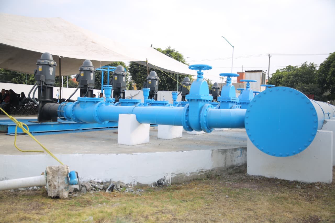 Más de 120 mil beneficiados con rehabilitación de pozo y cárcamos en Ecatepec