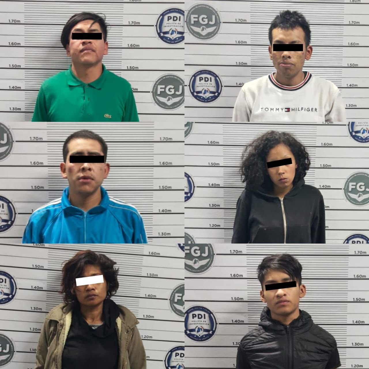 Policía y Fiscalía detienen a siete probables narcomenudistas en Ecatepec