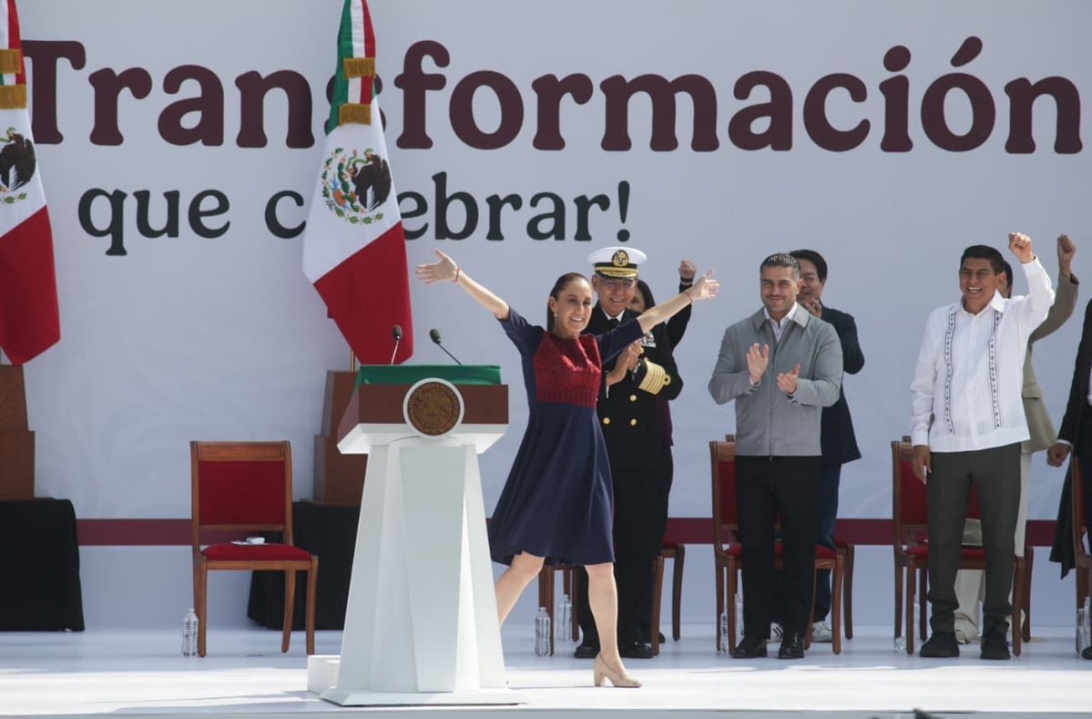 “¡No vencerán al pueblo de México, ni a su presidenta!”: Sheinbaum