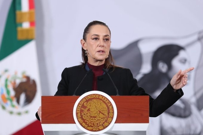 Asegura presidenta Sheinbuam que revisión del T-MEC "va por buen camino"