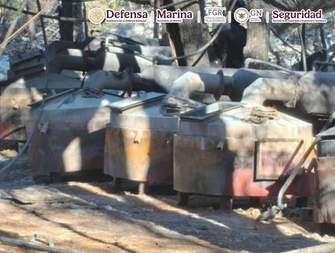 Desmantelan laboratorio clandestino en Durango