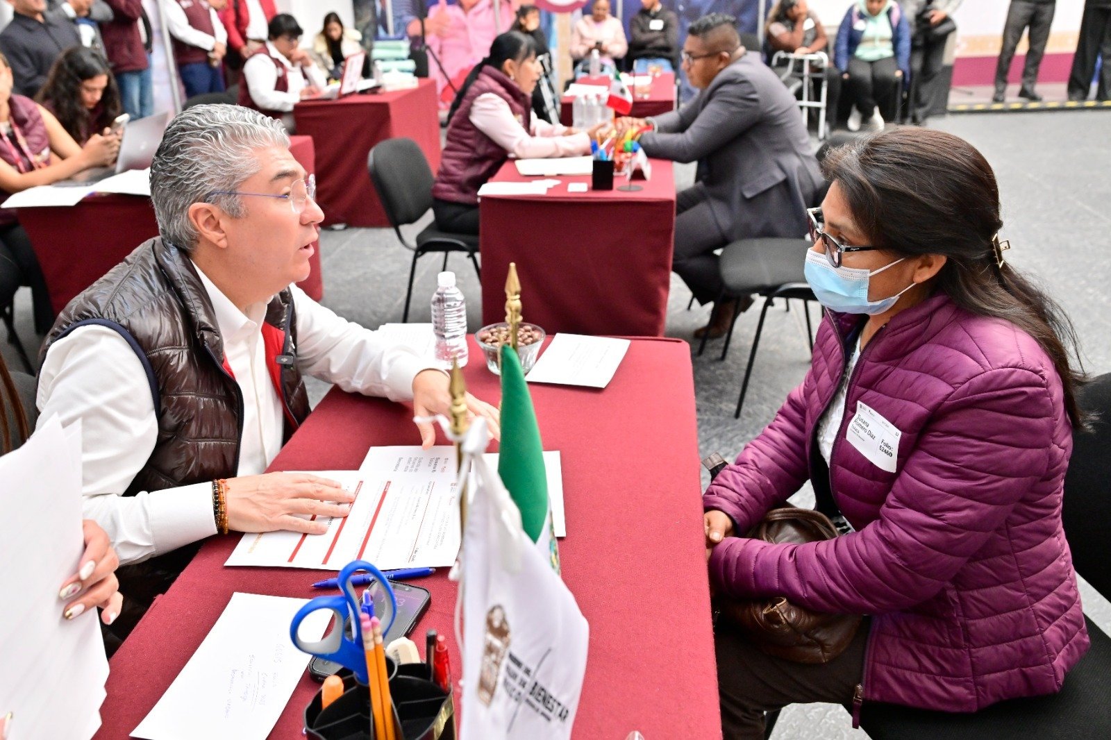 Gobernadora Delfina Gómez realiza Cuarta Audiencia Ciudadana