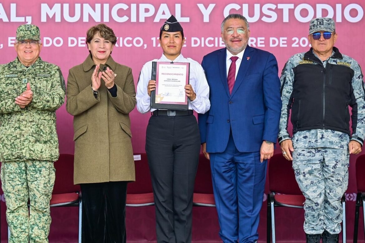 Gobierno de Delfina Gómez abre oportunidades a mujeres en el campo de la seguridad