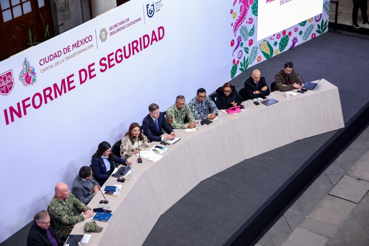 2025, el año con menos delitos de alto impacto en CDMX