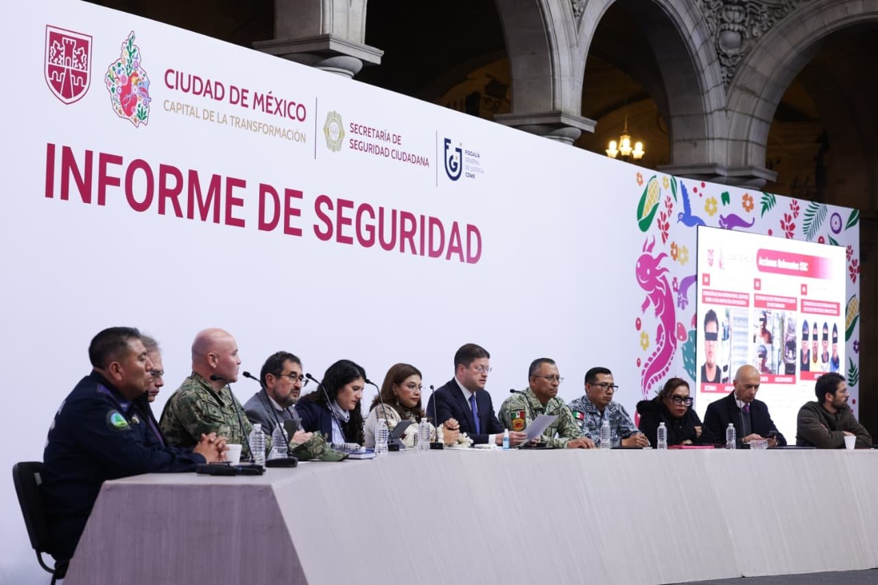2025, el año con menos delitos de alto impacto en CDMX