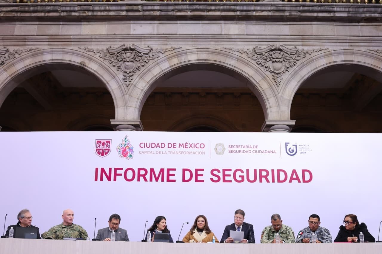 2025, el año con menos delitos de alto impacto en CDMX