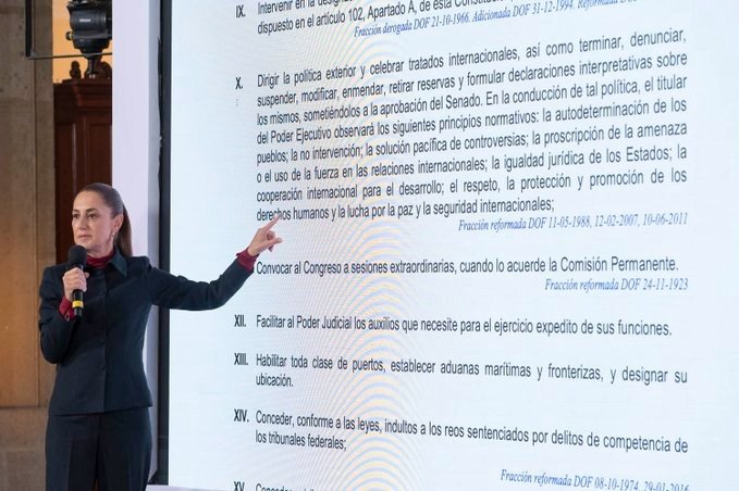 Soberanía bajo presión: México entre el discurso y la amenaza