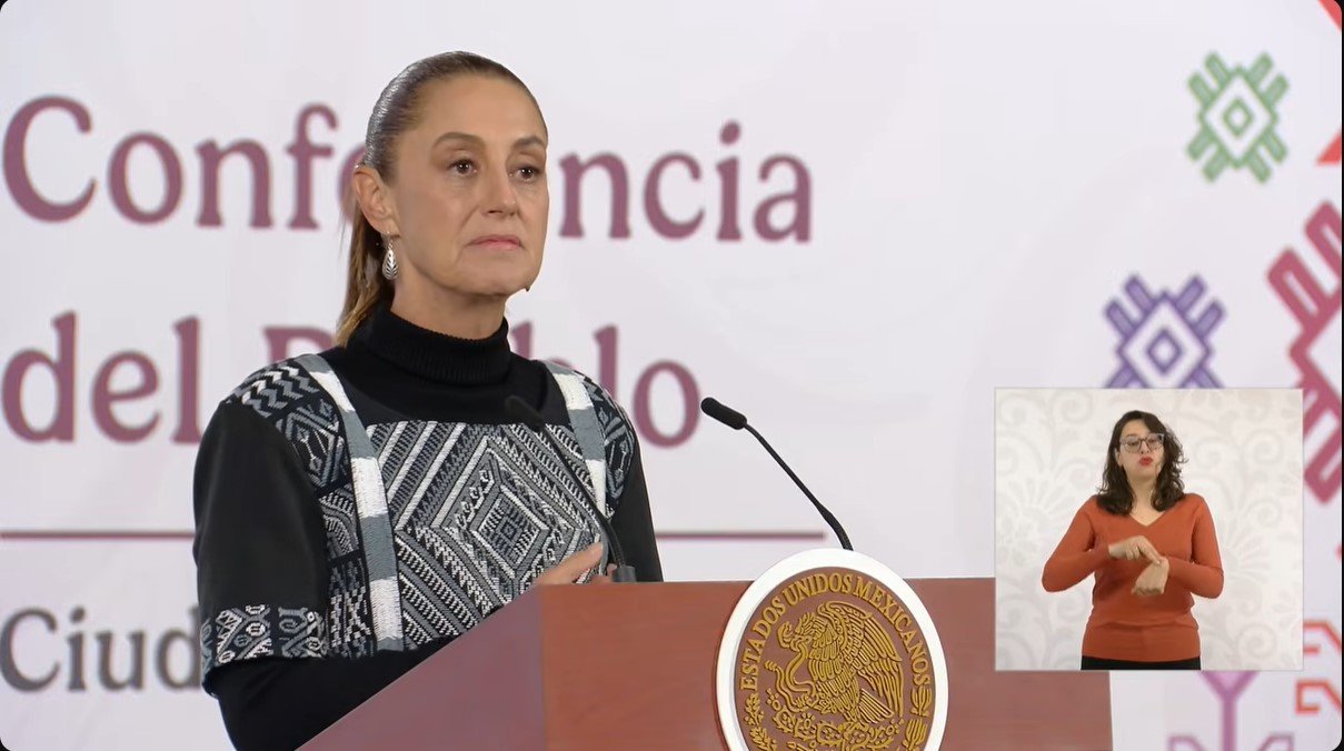 Conferencia de la presidenta Sheinbaum Pardo