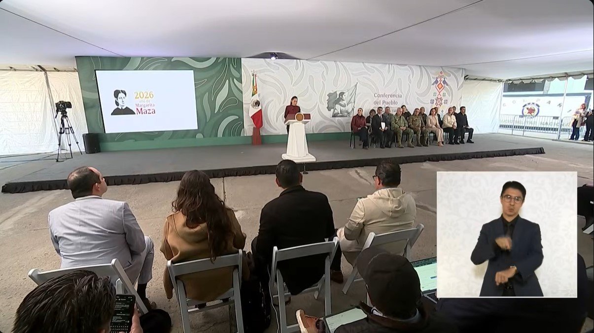 Conferencia de la presidenta Sheinbaum Pardo