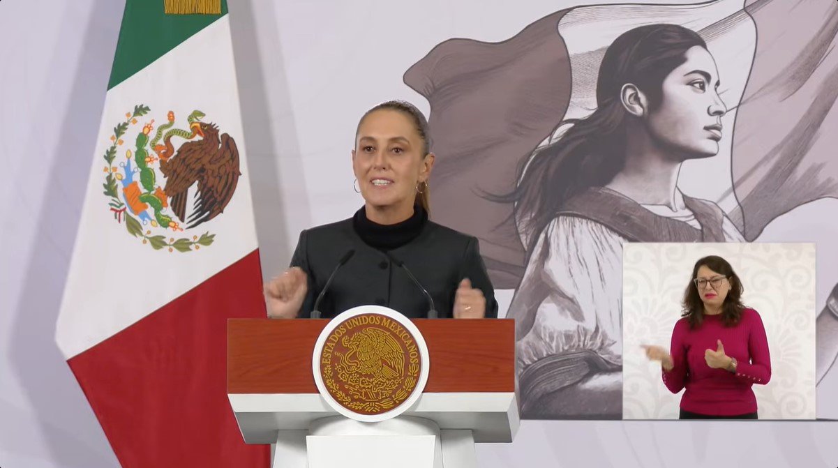 Conferencia de la presidenta Sheinbaum Pardo