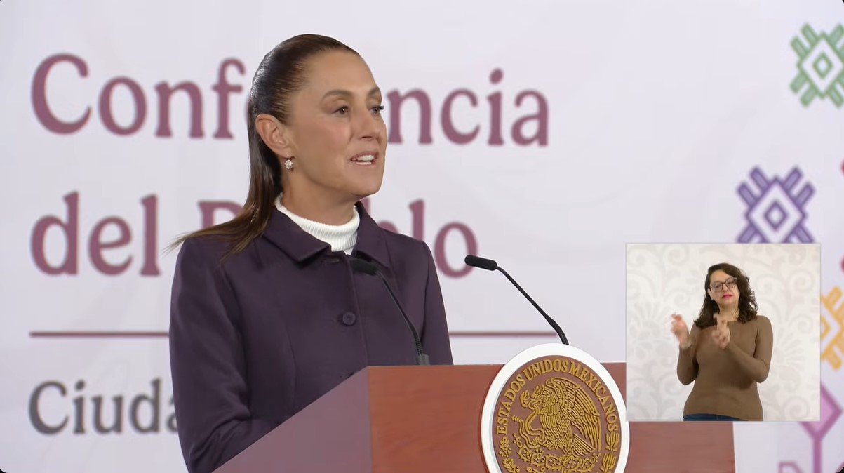 Conferencia de la presidenta Sheinbaum Pardo