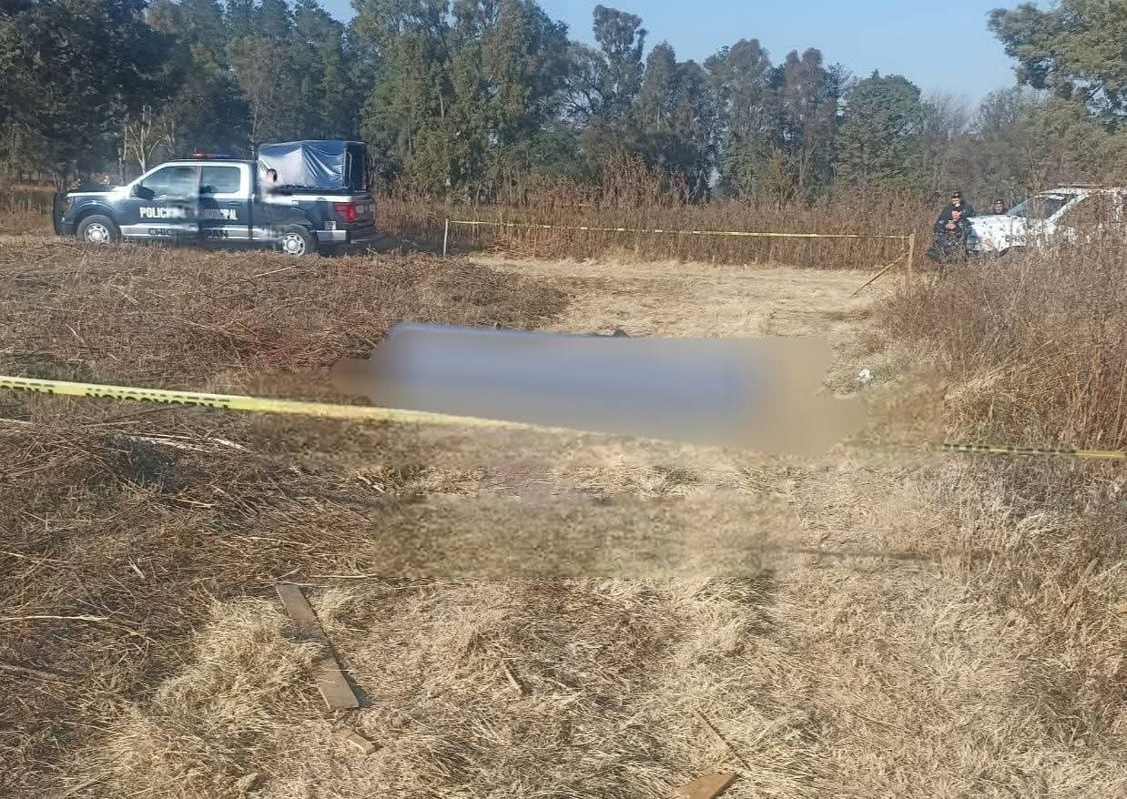 Hallan tres hombres sin vida en paraje Ejidos de Coatepec, en Chicoloapan