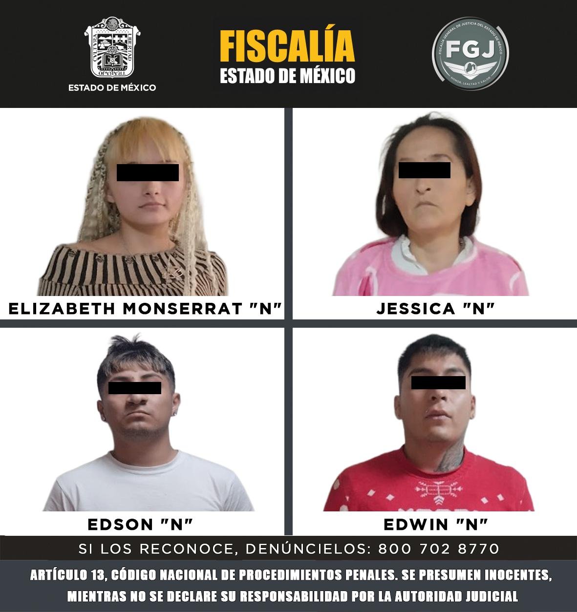 Vinculan a proceso a cuatro por trata de personas en Chimalhuacán