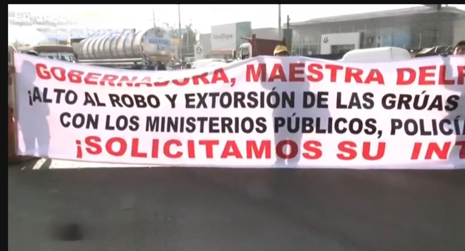 Comienza el colapso vial en el oriente del Valle de México por megabloqueo de transportistas