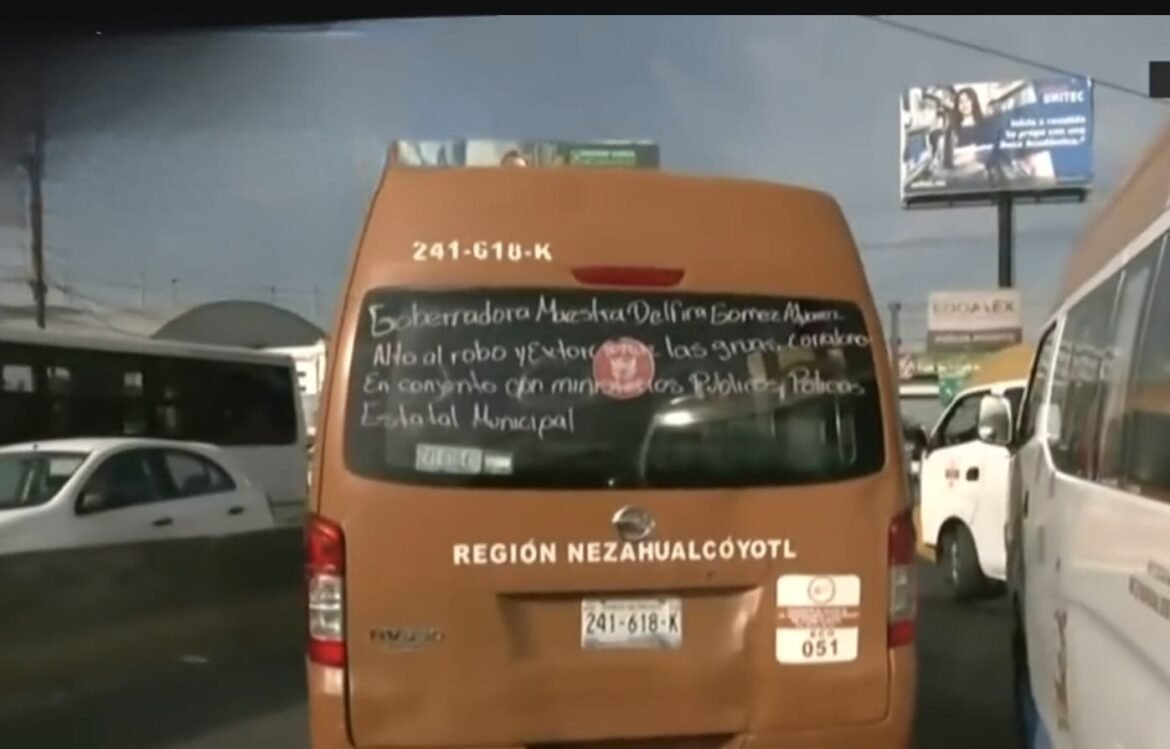 Comienza el colapso vial en el oriente del Valle de México por megabloqueo de transportistas