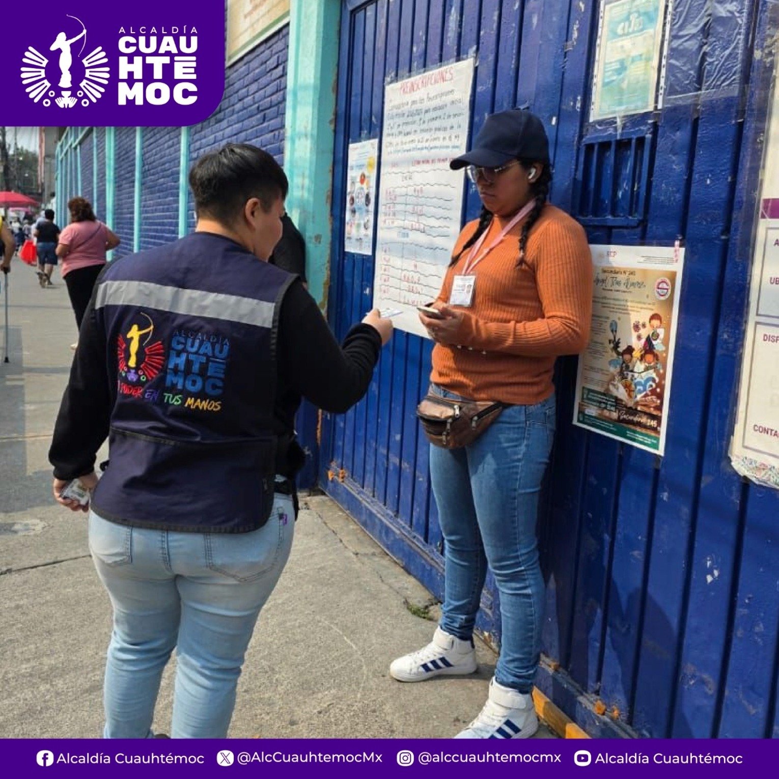 En una semana se remitieron 59 ‘franeleros’, se realizaron mil 652 atenciones prehospitalarias y se instalaron mil 200 luminarias en Cuauhtémoc