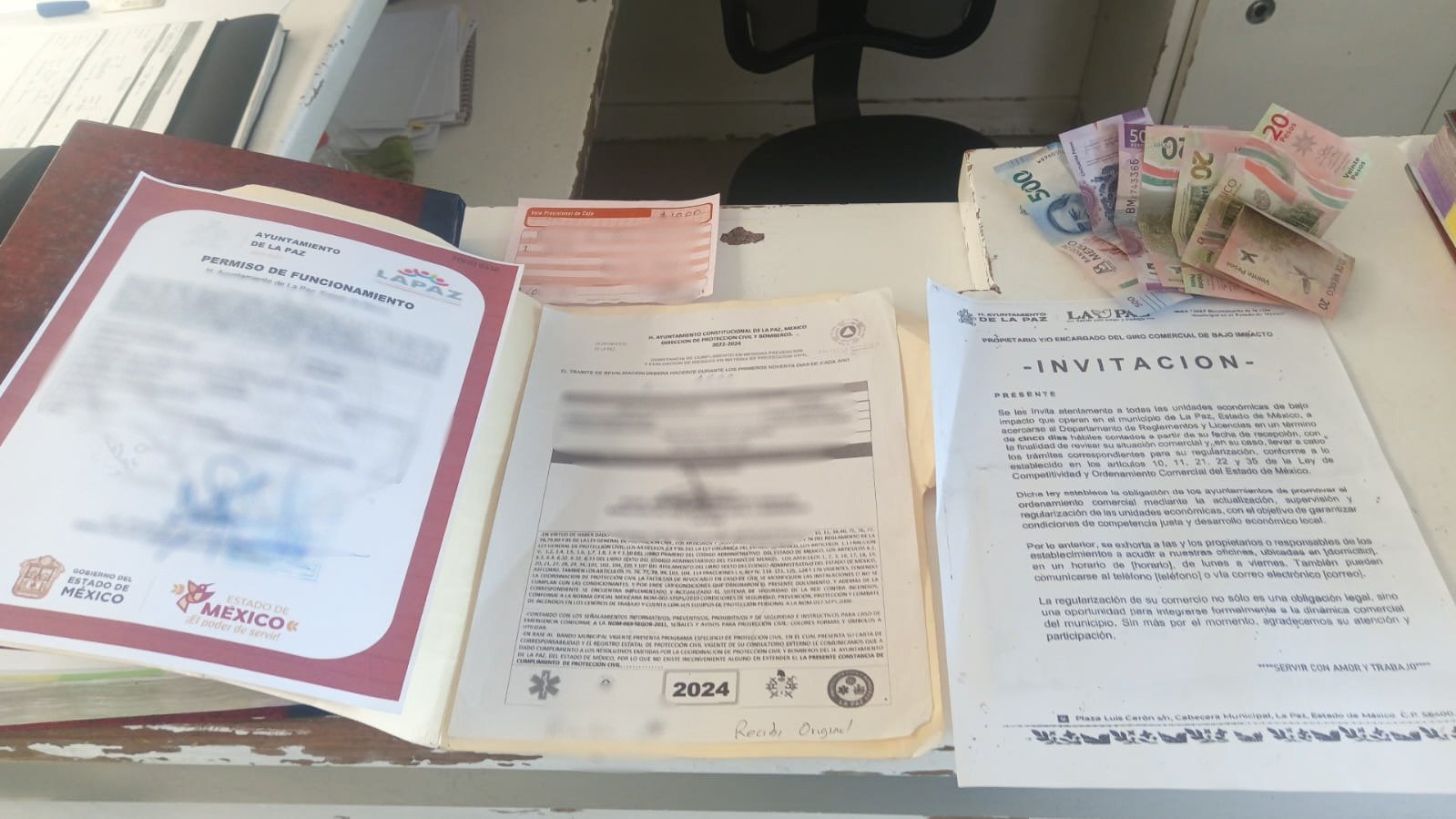 Cae seudo servidor público por extorsión a comerciante en La Paz